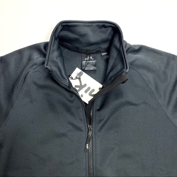 Zhik ZFleece Zip up Jacket in Gray JK-211-CB-M New - Picture 3 of 10